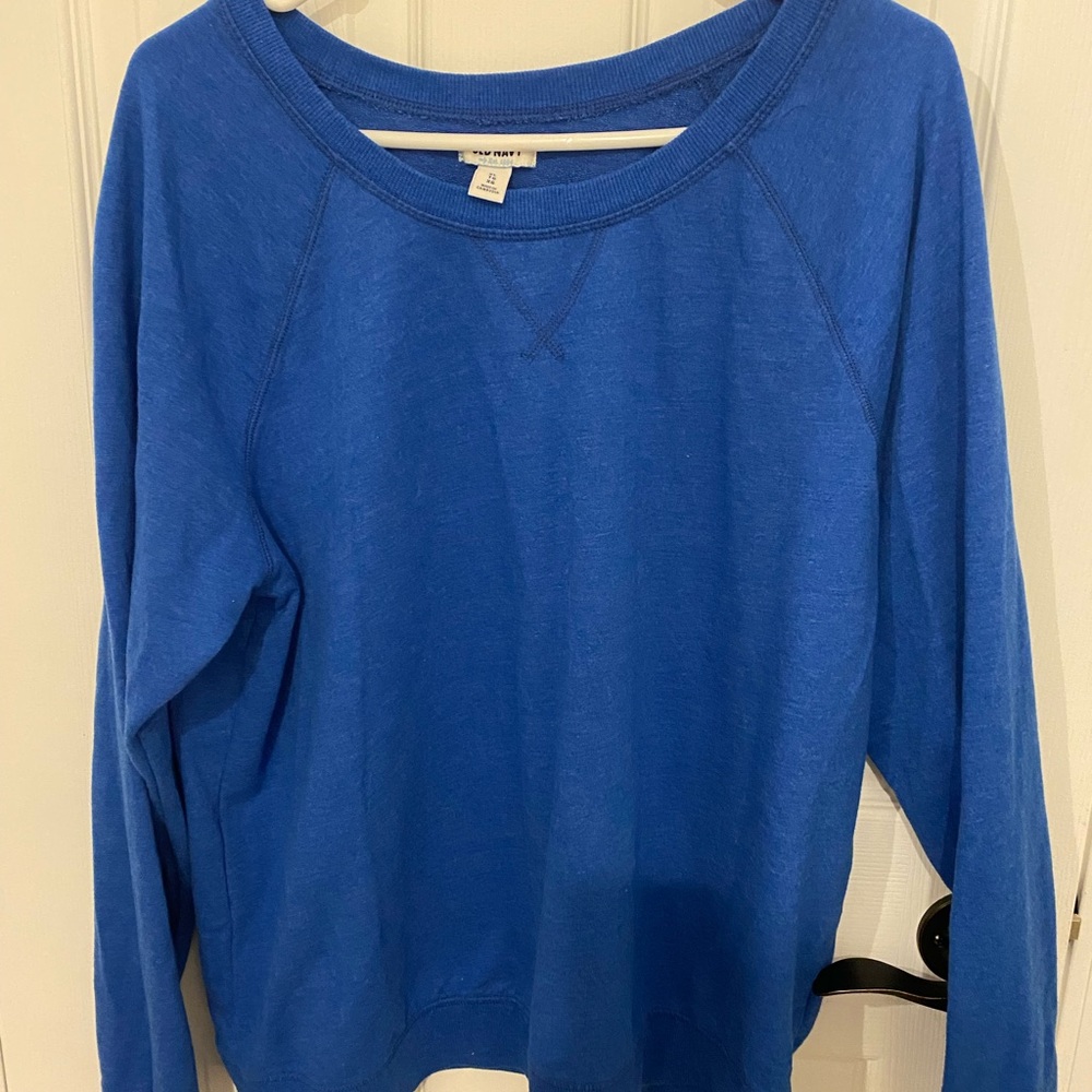 Old Navy Vibrant Blue Crewneck